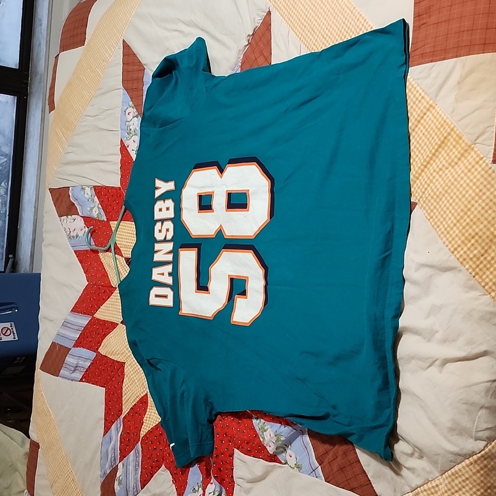 NFL Miami Dolphins Nike Men's 4X Dansbury #58 Jersey Graphic T-shirt.